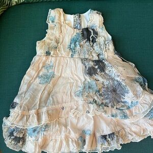2T watercolor party dress!
